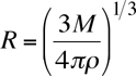 Size Related to Density